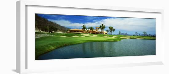 Golf Course at Isla Navadad Resort in Manzanillo, Colima, Mexico-null-Framed Photographic Print