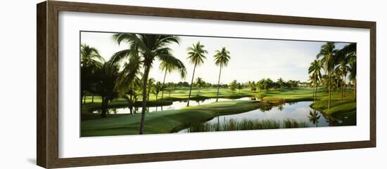 Golf Course at Isla Navadad Resort in Manzanillo, Colima, Mexico-null-Framed Photographic Print