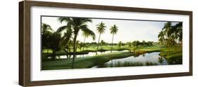 Golf Course at Isla Navadad Resort in Manzanillo, Colima, Mexico-null-Framed Photographic Print