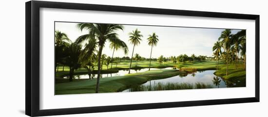 Golf Course at Isla Navadad Resort in Manzanillo, Colima, Mexico-null-Framed Photographic Print