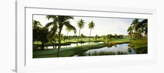 Golf Course at Isla Navadad Resort in Manzanillo, Colima, Mexico-null-Framed Photographic Print