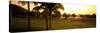 Golf Course at Sunset, Isla Navidad, Mexico-null-Stretched Canvas