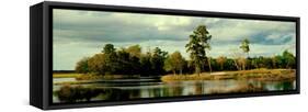 Golf Course at the Lakeside, Gray Plantation Golf Course, Lake Charles, Louisiana, USA-null-Framed Stretched Canvas