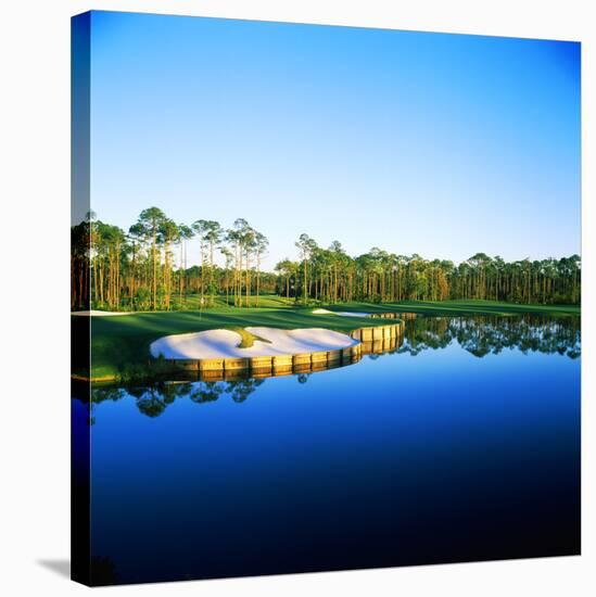 Golf Course at the Lakeside, Regatta Bay Golf Course and Country Club, Destin, Okaloosa County-null-Stretched Canvas