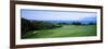 Golf Course at the Oceanside, Kapalua Golf Course, Maui, Hawaii, USA-null-Framed Photographic Print