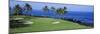 Golf Course at the Oceanside, Kona Country Club Ocean Course, Kailua Kona, Hawaii, USA-null-Mounted Premium Photographic Print