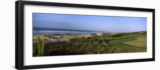 Golf Course at the Seaside, Kiawah Island Golf Resort, Kiawah Island, Charleston County-null-Framed Premium Photographic Print
