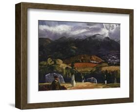 Golf Course, California, 1917-George Wesley Bellows-Framed Giclee Print