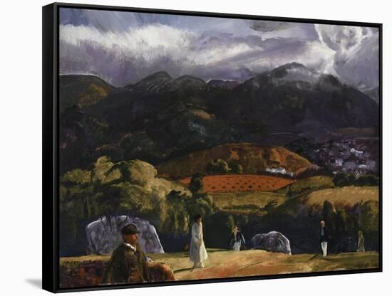 Golf Course, California, 1917-George Wesley Bellows-Framed Stretched Canvas