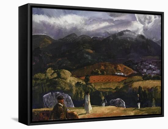 Golf Course, California, 1917-George Wesley Bellows-Framed Stretched Canvas