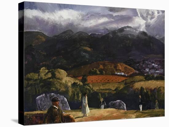 Golf Course, California, 1917-George Wesley Bellows-Stretched Canvas