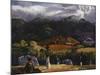 Golf Course, California, 1917-George Wesley Bellows-Mounted Giclee Print