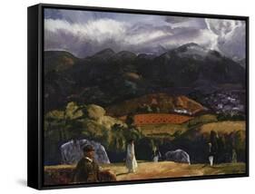 Golf Course, California, 1917-George Wesley Bellows-Framed Stretched Canvas