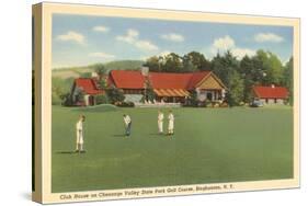 Golf Course, Chenango, Binghamton, New York-null-Stretched Canvas