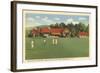 Golf Course, Chenango, Binghamton, New York-null-Framed Art Print