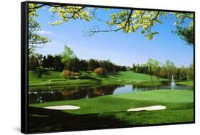 Golf Course, Congressional Country Club, Potomac, Montgomery County, Maryland, USA-null-Framed Stretched Canvas