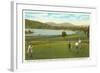 Golf Course, Cooperstown, New York-null-Framed Art Print