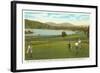 Golf Course, Cooperstown, New York-null-Framed Art Print