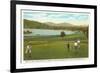 Golf Course, Cooperstown, New York-null-Framed Art Print