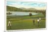 Golf Course, Cooperstown, New York-null-Mounted Art Print