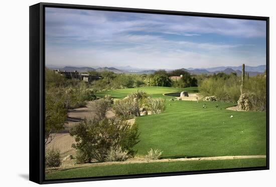 Golf Course Fairway, Scottsdale,Arizona,Usa-BCFC-Framed Stretched Canvas