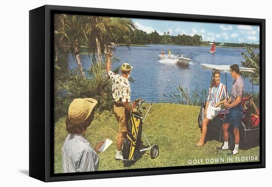 Golf Course, Florida-null-Framed Stretched Canvas