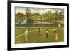 Golf Course, Ft. Myers, Florida-null-Framed Premium Giclee Print