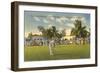 Golf Course, Hollywood, Florida-null-Framed Art Print