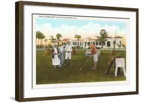 Golf Course, Hollywood, Florida-null-Framed Art Print