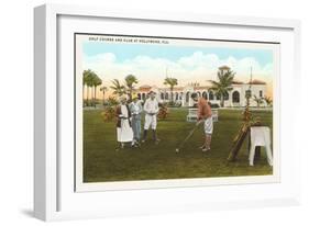 Golf Course, Hollywood, Florida-null-Framed Art Print