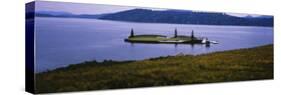 Golf Course in a Lake, Floating Golf Green, Coeur D'Alene Resort, Coeur D'Alene-null-Stretched Canvas