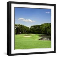 Golf Course in Bali-Krivosheev Vitaly-Framed Photographic Print