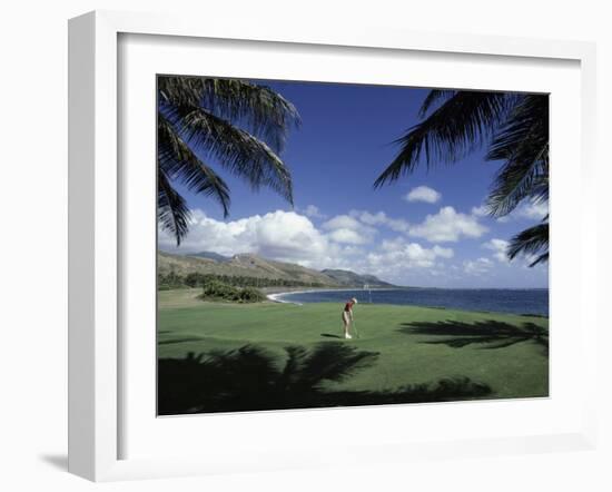 Golf Course in Paradise-null-Framed Premium Photographic Print