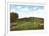 Golf Course, La Jolla, California-null-Framed Premium Giclee Print