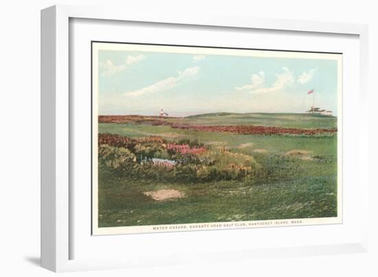 Golf Course, Nantucket, Mass.-null-Framed Art Print