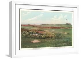 Golf Course, Nantucket, Mass.-null-Framed Art Print