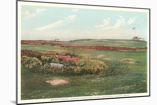 Golf Course, Nantucket, Mass.-null-Mounted Art Print