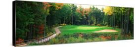 Golf Course New England, USA-null-Stretched Canvas