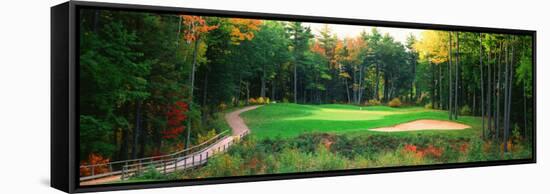 Golf Course New England, USA-null-Framed Stretched Canvas