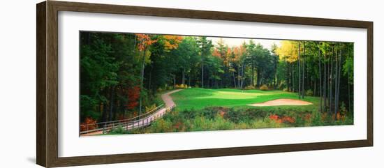 Golf Course New England, USA-null-Framed Photographic Print