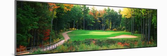 Golf Course New England, USA-null-Mounted Photographic Print