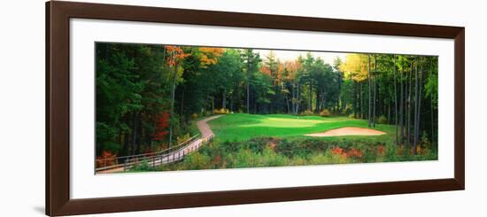 Golf Course New England, USA-null-Framed Photographic Print