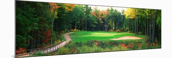 Golf Course New England, USA-null-Mounted Photographic Print