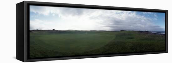 Golf Course on a Landscape, Turnberry, South Ayrshire, Scotland-null-Framed Stretched Canvas