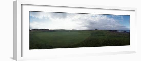 Golf Course on a Landscape, Turnberry, South Ayrshire, Scotland-null-Framed Photographic Print