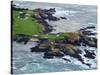 Golf Course on an Island, Pebble Beach Golf Links, Pebble Beach, Monterey County, California, USA-null-Stretched Canvas