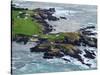 Golf Course on an Island, Pebble Beach Golf Links, Pebble Beach, Monterey County, California, USA-null-Stretched Canvas