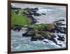 Golf Course on an Island, Pebble Beach Golf Links, Pebble Beach, Monterey County, California, USA-null-Framed Photographic Print