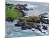 Golf Course on an Island, Pebble Beach Golf Links, Pebble Beach, Monterey County, California, USA-null-Mounted Photographic Print