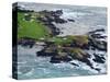 Golf Course on an Island, Pebble Beach Golf Links, Pebble Beach, Monterey County, California, USA-null-Stretched Canvas